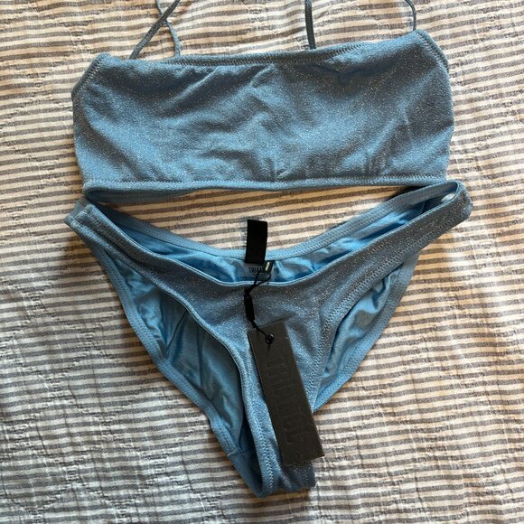 Triangl Mica Baby Blue Sparkle Bikini - Picture 3 of 3